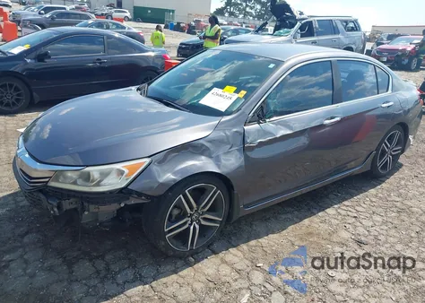 2017 Honda Accord Sport из США, поврежденный, VIN 1HGCR2F59HA012902